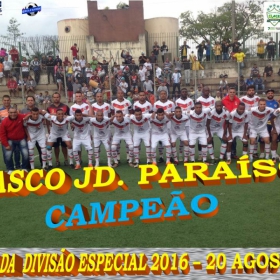 DIVISÃO ESPECIAL 2016 - ULAFA -VASCO JD. PARAISO CAMPEÃO -  VEJA TODAS AS FOTOS DA GRANDE FINAL