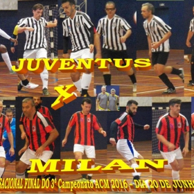 3º CAMPEONATO DE FUTSAL DA ACM GUARULHOS TURMA DA NOITE - 2016 - JUVENTUS É O GRANDE CAMPEÃO