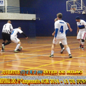 3º CAMPEONATO DE FUTSAL DA ACM GUARULHOS TURMA DA NOITE - 2016 - JUVENTUS É O GRANDE CAMPEÃO