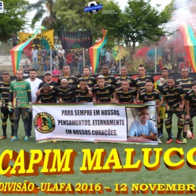 1ª DIVISÃO 2016 - ULAFA - CAPIM MALUCO O GRANDE CAMPEÃO