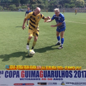 2ª COPA GUIMAGUARULHOS DE VETERANOS 2017 - 40 e 50 ANOS - VASCO CAMPEÃO DO 40 E ESTRELA CAMPEÃO DO 50 