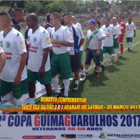 2ª COPA GUIMAGUARULHOS DE VETERANOS 2017 - 40 e 50 ANOS - VASCO CAMPEÃO DO 40 E ESTRELA CAMPEÃO DO 50 