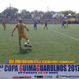 2ª COPA GUIMAGUARULHOS DE VETERANOS 2017 - 40 e 50 ANOS - VASCO CAMPEÃO DO 40 E ESTRELA CAMPEÃO DO 50 