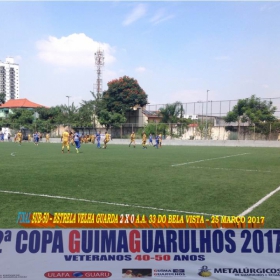 2ª COPA GUIMAGUARULHOS DE VETERANOS 2017 - 40 e 50 ANOS - VASCO CAMPEÃO DO 40 E ESTRELA CAMPEÃO DO 50 