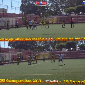 2ª COPA GUIMAGUARULHOS DE VETERANOS 2017 - 40 e 50 ANOS - VASCO CAMPEÃO DO 40 E ESTRELA CAMPEÃO DO 50 