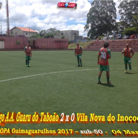 2ª COPA GUIMAGUARULHOS DE VETERANOS 2017 - 40 e 50 ANOS - VASCO CAMPEÃO DO 40 E ESTRELA CAMPEÃO DO 50 