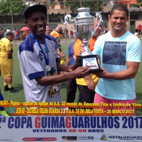 2ª COPA GUIMAGUARULHOS DE VETERANOS 2017 - 40 e 50 ANOS - VASCO CAMPEÃO DO 40 E ESTRELA CAMPEÃO DO 50 