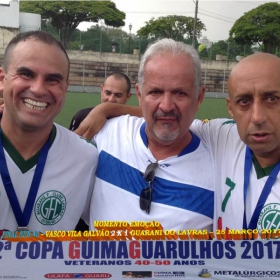 2ª COPA GUIMAGUARULHOS DE VETERANOS 2017 - 40 e 50 ANOS - VASCO CAMPEÃO DO 40 E ESTRELA CAMPEÃO DO 50 