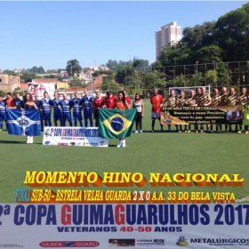 2ª COPA GUIMAGUARULHOS DE VETERANOS 2017 - 40 e 50 ANOS - VASCO CAMPEÃO DO 40 E ESTRELA CAMPEÃO DO 50 