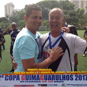 2ª COPA GUIMAGUARULHOS DE VETERANOS 2017 - 40 e 50 ANOS - VASCO CAMPEÃO DO 40 E ESTRELA CAMPEÃO DO 50 