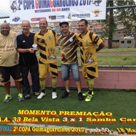 2ª COPA GUIMAGUARULHOS DE VETERANOS 2017 - 40 e 50 ANOS - VASCO CAMPEÃO DO 40 E ESTRELA CAMPEÃO DO 50 