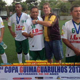 2ª COPA GUIMAGUARULHOS DE VETERANOS 2017 - 40 e 50 ANOS - VASCO CAMPEÃO DO 40 E ESTRELA CAMPEÃO DO 50 