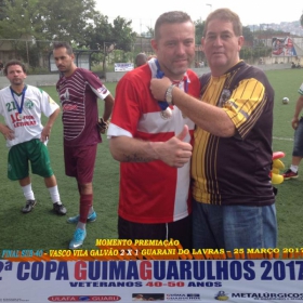 2ª COPA GUIMAGUARULHOS DE VETERANOS 2017 - 40 e 50 ANOS - VASCO CAMPEÃO DO 40 E ESTRELA CAMPEÃO DO 50 