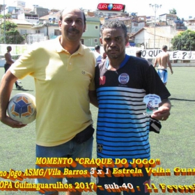 2ª COPA GUIMAGUARULHOS DE VETERANOS 2017 - 40 e 50 ANOS - VASCO CAMPEÃO DO 40 E ESTRELA CAMPEÃO DO 50 