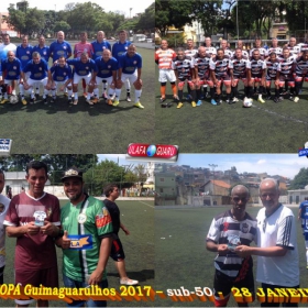 2ª COPA GUIMAGUARULHOS DE VETERANOS 2017 - 40 e 50 ANOS - VASCO CAMPEÃO DO 40 E ESTRELA CAMPEÃO DO 50 