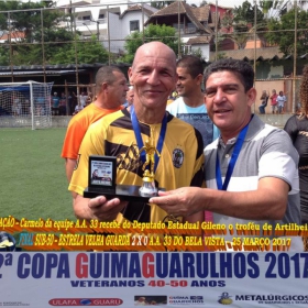 2ª COPA GUIMAGUARULHOS DE VETERANOS 2017 - 40 e 50 ANOS - VASCO CAMPEÃO DO 40 E ESTRELA CAMPEÃO DO 50 