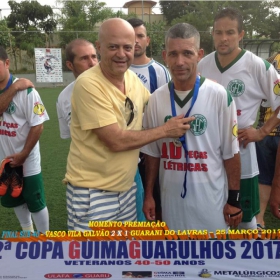 2ª COPA GUIMAGUARULHOS DE VETERANOS 2017 - 40 e 50 ANOS - VASCO CAMPEÃO DO 40 E ESTRELA CAMPEÃO DO 50 