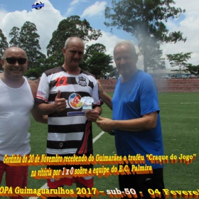 2ª COPA GUIMAGUARULHOS DE VETERANOS 2017 - 40 e 50 ANOS - VASCO CAMPEÃO DO 40 E ESTRELA CAMPEÃO DO 50 