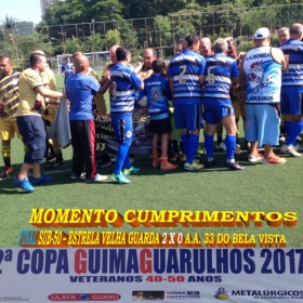 2ª COPA GUIMAGUARULHOS DE VETERANOS 2017 - 40 e 50 ANOS - VASCO CAMPEÃO DO 40 E ESTRELA CAMPEÃO DO 50 