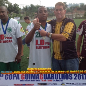 2ª COPA GUIMAGUARULHOS DE VETERANOS 2017 - 40 e 50 ANOS - VASCO CAMPEÃO DO 40 E ESTRELA CAMPEÃO DO 50 