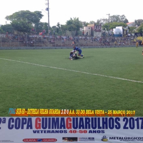 2ª COPA GUIMAGUARULHOS DE VETERANOS 2017 - 40 e 50 ANOS - VASCO CAMPEÃO DO 40 E ESTRELA CAMPEÃO DO 50 