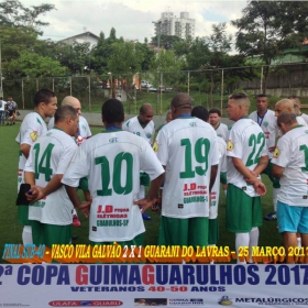 2ª COPA GUIMAGUARULHOS DE VETERANOS 2017 - 40 e 50 ANOS - VASCO CAMPEÃO DO 40 E ESTRELA CAMPEÃO DO 50 