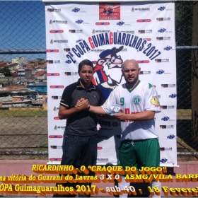 2ª COPA GUIMAGUARULHOS DE VETERANOS 2017 - 40 e 50 ANOS - VASCO CAMPEÃO DO 40 E ESTRELA CAMPEÃO DO 50 