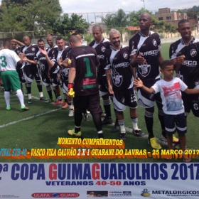 2ª COPA GUIMAGUARULHOS DE VETERANOS 2017 - 40 e 50 ANOS - VASCO CAMPEÃO DO 40 E ESTRELA CAMPEÃO DO 50 