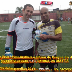 2ª COPA GUIMAGUARULHOS DE VETERANOS 2017 - 40 e 50 ANOS - VASCO CAMPEÃO DO 40 E ESTRELA CAMPEÃO DO 50 