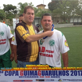 2ª COPA GUIMAGUARULHOS DE VETERANOS 2017 - 40 e 50 ANOS - VASCO CAMPEÃO DO 40 E ESTRELA CAMPEÃO DO 50 