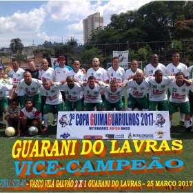 2ª COPA GUIMAGUARULHOS DE VETERANOS 2017 - 40 e 50 ANOS - VASCO CAMPEÃO DO 40 E ESTRELA CAMPEÃO DO 50 