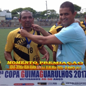 2ª COPA GUIMAGUARULHOS DE VETERANOS 2017 - 40 e 50 ANOS - VASCO CAMPEÃO DO 40 E ESTRELA CAMPEÃO DO 50 