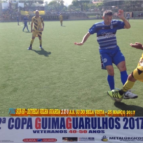 2ª COPA GUIMAGUARULHOS DE VETERANOS 2017 - 40 e 50 ANOS - VASCO CAMPEÃO DO 40 E ESTRELA CAMPEÃO DO 50 