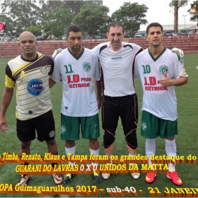 2ª COPA GUIMAGUARULHOS DE VETERANOS 2017 - 40 e 50 ANOS - VASCO CAMPEÃO DO 40 E ESTRELA CAMPEÃO DO 50 