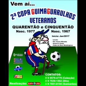 2ª COPA GUIMAGUARULHOS DE VETERANOS 2017 - 40 e 50 ANOS - VASCO CAMPEÃO DO 40 E ESTRELA CAMPEÃO DO 50 