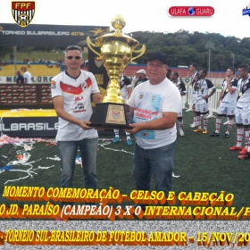 29º CAMPEONATO SULBRASILEIRO DE FUTEBOL AMADOR