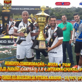 29º CAMPEONATO SULBRASILEIRO DE FUTEBOL AMADOR