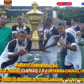 29º CAMPEONATO SULBRASILEIRO DE FUTEBOL AMADOR