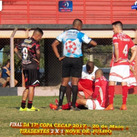  17ª COPA CECAP -  TIRADENTES É O GRANDE CAMPEÃO 