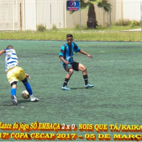  17ª COPA CECAP -  TIRADENTES É O GRANDE CAMPEÃO 