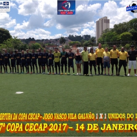  17ª COPA CECAP -  TIRADENTES É O GRANDE CAMPEÃO 