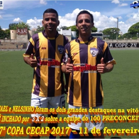  17ª COPA CECAP -  TIRADENTES É O GRANDE CAMPEÃO 