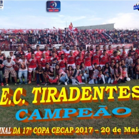  17ª COPA CECAP -  TIRADENTES É O GRANDE CAMPEÃO 