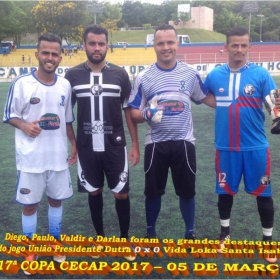  17ª COPA CECAP -  TIRADENTES É O GRANDE CAMPEÃO 