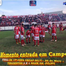  17ª COPA CECAP -  TIRADENTES É O GRANDE CAMPEÃO 