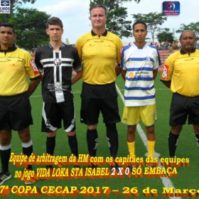  17ª COPA CECAP -  TIRADENTES É O GRANDE CAMPEÃO 