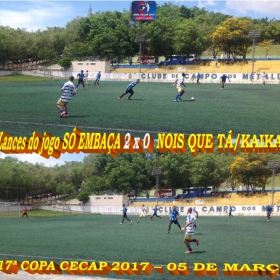  17ª COPA CECAP -  TIRADENTES É O GRANDE CAMPEÃO 