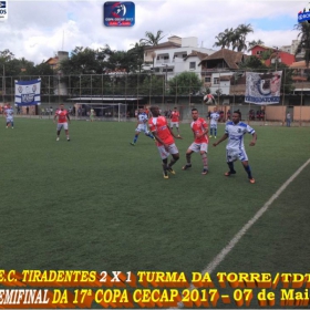  17ª COPA CECAP -  TIRADENTES É O GRANDE CAMPEÃO 