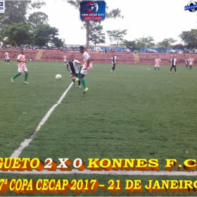  17ª COPA CECAP -  TIRADENTES É O GRANDE CAMPEÃO 