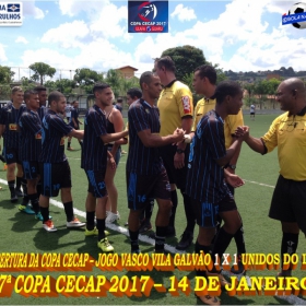  17ª COPA CECAP -  TIRADENTES É O GRANDE CAMPEÃO 